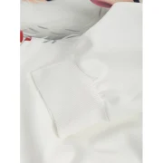 3D Cartoon Santa Claus Print Pullover Hoodie - Seaweed Green Fansmadedirect