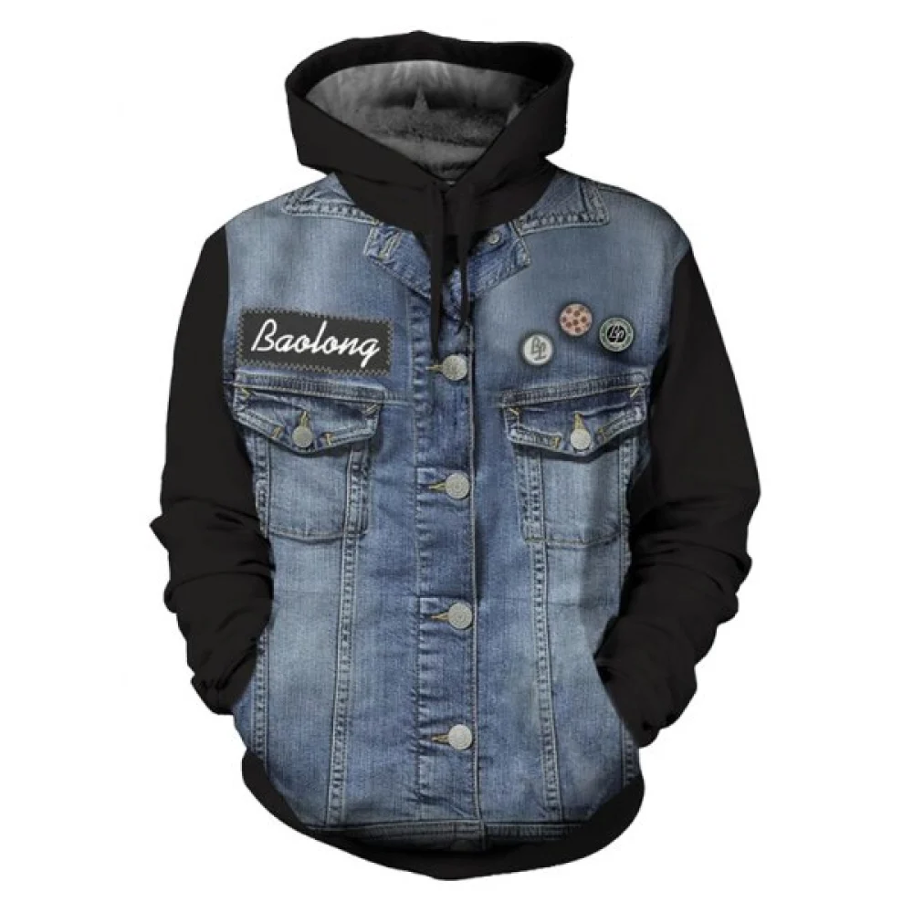 3D Digital Printing Hoodie - Multi-a Fansmadedirect