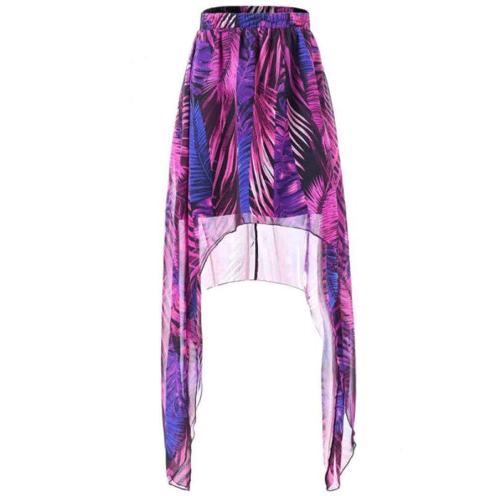 African Print Elastic Waist ongline Skirt - Fansmadedirect