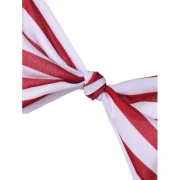 American Flag Backless Tank Top with Bowknot - Navy Blue Fansmadedirect