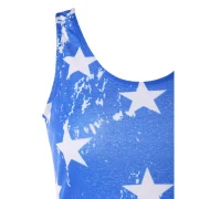 American Flag Tank Top - Blue Fansmadedirect