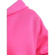 Animal Ears Fleece Hoodie - Violet Red Fansmadedirect