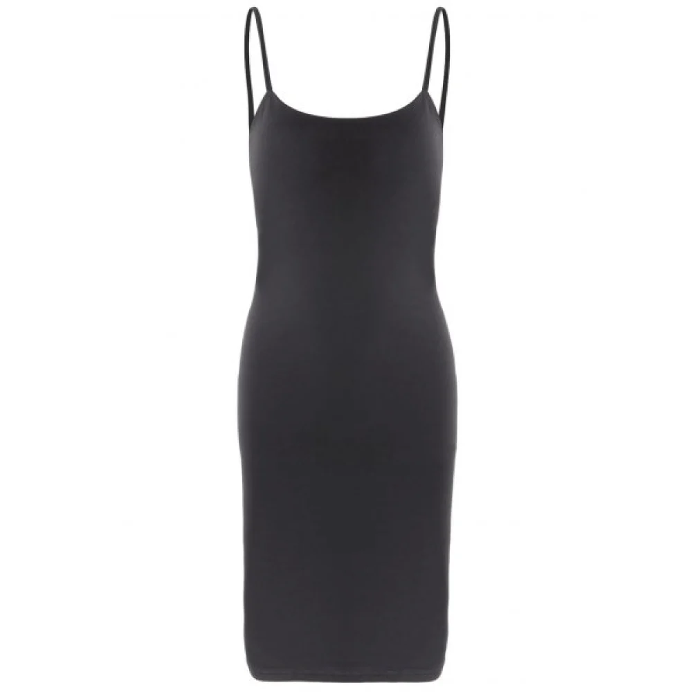 Backless paghetti traps Bodycon Dress - Black Fansmadedirect