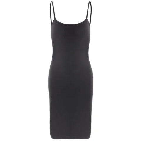 Backless paghetti traps Bodycon Dress - Black Fansmadedirect