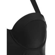 Butterfly Print Underwire Push Up Bikini Swimsuit - Black Fansmadedirect