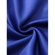 Button Belt Printed Casual Sweatshirt - Cobalt Blue Fansmadedirect