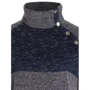 Buttons Color Block Top - Gray Fansmadedirect