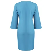 Buttons Knotted Mini Dress - Blue Ivy Fansmadedirect