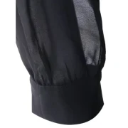 Casual Chiffon hift Dress - Black Fansmadedirect