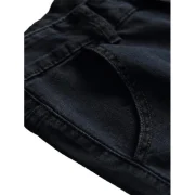 Casual Stripe Multi Pockets Ombre Cargo Pants - Black Fansmadedirect