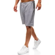 Casual Waist Drawstring horts - Gray Cloud Fansmadedirect