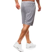 Casual Waist Drawstring horts - Gray Cloud Fansmadedirect