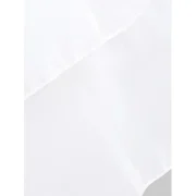 Chiffon Flounce Overlap Cami Tank Top - White Fansmadedirect