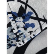 Chinese Painting Flowers Print Casual Shirt - Fansmadedirect