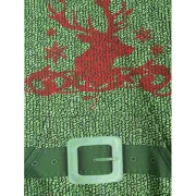 Christmas Deer Pattern Long Sleeve Hoodie - Fansmadedirect