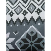 Christmas Deer Print Hidden Button Shirt - Fansmadedirect