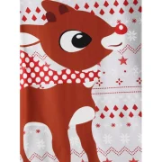 Christmas Elk Print Family Pajama - Kid Fansmadedirect