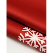 Christmas Elk Printed Drawstring Hoodie - Ruby Red Fansmadedirect