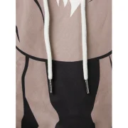 Christmas Horse Feet Printed Pullover Hoodie - Fansmadedirect