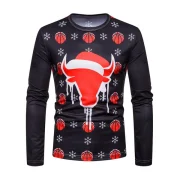 Christmas Long Sleeves Tee - Black Fansmadedirect