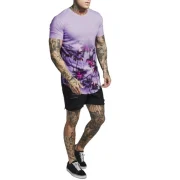 Coconut Tree Pattern Leisure T-shirt - auve Fansmadedirect