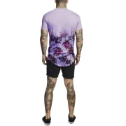 Coconut Tree Pattern Leisure T-shirt - auve Fansmadedirect