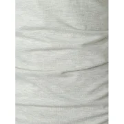 Color Block Panel Pleated Raglan Sleeves Casual T-shirt - Black Fansmadedirect