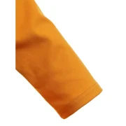 Color Trim lim Midi Dress - Orange Gold Fansmadedirect