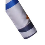 Colorful Striped Print Long Sleeves Shirt - White Fansmadedirect