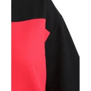 Contrast Color Drawstring weatshirt - Red Fansmadedirect