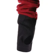 Contrast Color Turtleneck Sweatshirt - Red Wine Fansmadedirect