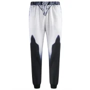 Devil Print Elastic Waist Jogger Pants - Fansmadedirect