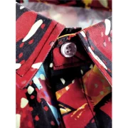 Drink Painting Print Covered Button Shirt - Fansmadedirect