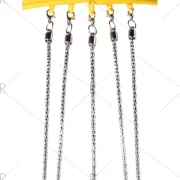 etallic Chain Detail Lingerie Plunge Teddy - Yellow Fansmadedirect