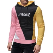etter Print Color Block Hoodie - Fansmadedirect