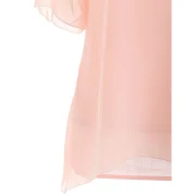 Fairy Style Flowing Texture Chiffon Women's Blouse - Pink One Fansmadedirect