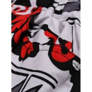 Figure Letter Comic Graphic Patter Casual Jogger Pants - Fansmadedirect