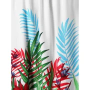 Floral Print Off Shoulder Dress - White Fansmadedirect