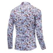 Floral Printed eisure ong Sleeves Shirt - Fansmadedirect