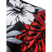 Flower Pattern Long Sleeves Shirt - Fansmadedirect