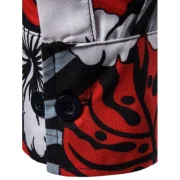 Flower Pattern Long Sleeves Shirt - Fansmadedirect