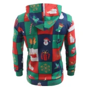 Funny Christmas Elements Blazer Print Hoodie - Fansmadedirect