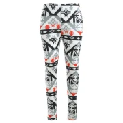 Geometric Print tretch Pencil Pants - Fansmadedirect