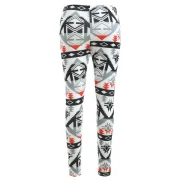 Geometric Print tretch Pencil Pants - Fansmadedirect