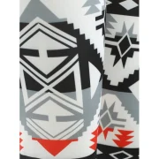 Geometric Print tretch Pencil Pants - Fansmadedirect