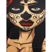 Hag Print Long leeve Hoodie - Black Fansmadedirect