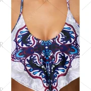 Halter Print Padded Bikini et - Fansmadedirect