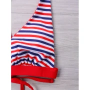 High Cut American Flag Bikini Set - Fansmadedirect