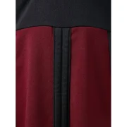 High Waist Lace Panel Low Cut Dress - Red Wine Fansmadedirect