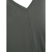 Hooded Low Cut Wide Leg Jumpsuit - Army Green Fansmadedirect